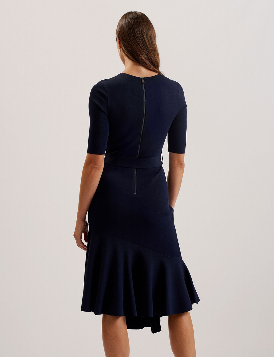 samalee - flippy hem strikket midikjole
