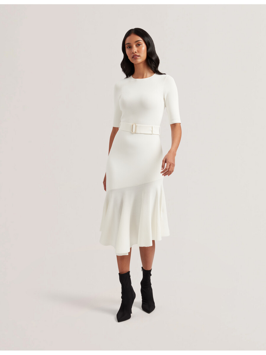 samalee - flippy hem strikket midikjole