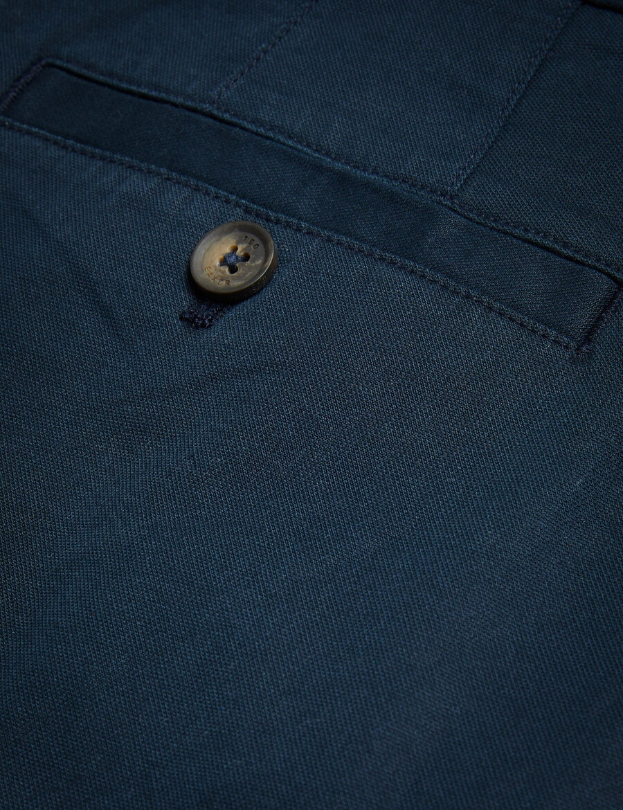 haybrn - teksturerede chino bukser med regular fit