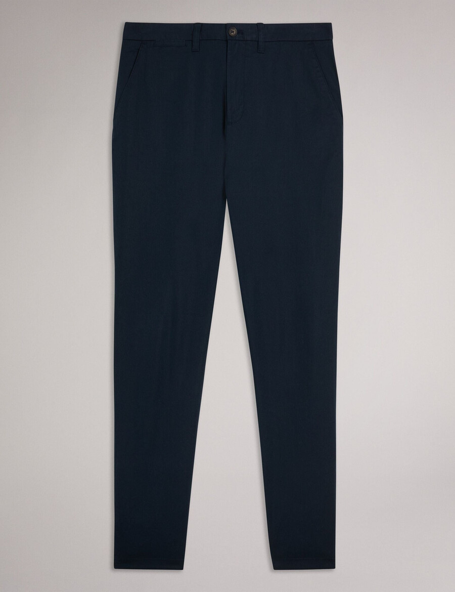 haybrn - teksturerede chino bukser med regular fit