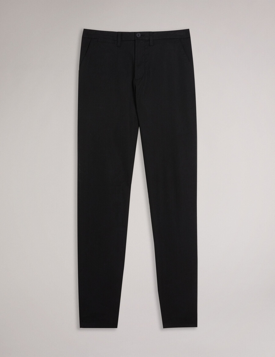 haybrn - teksturerede chino bukser med regular fit