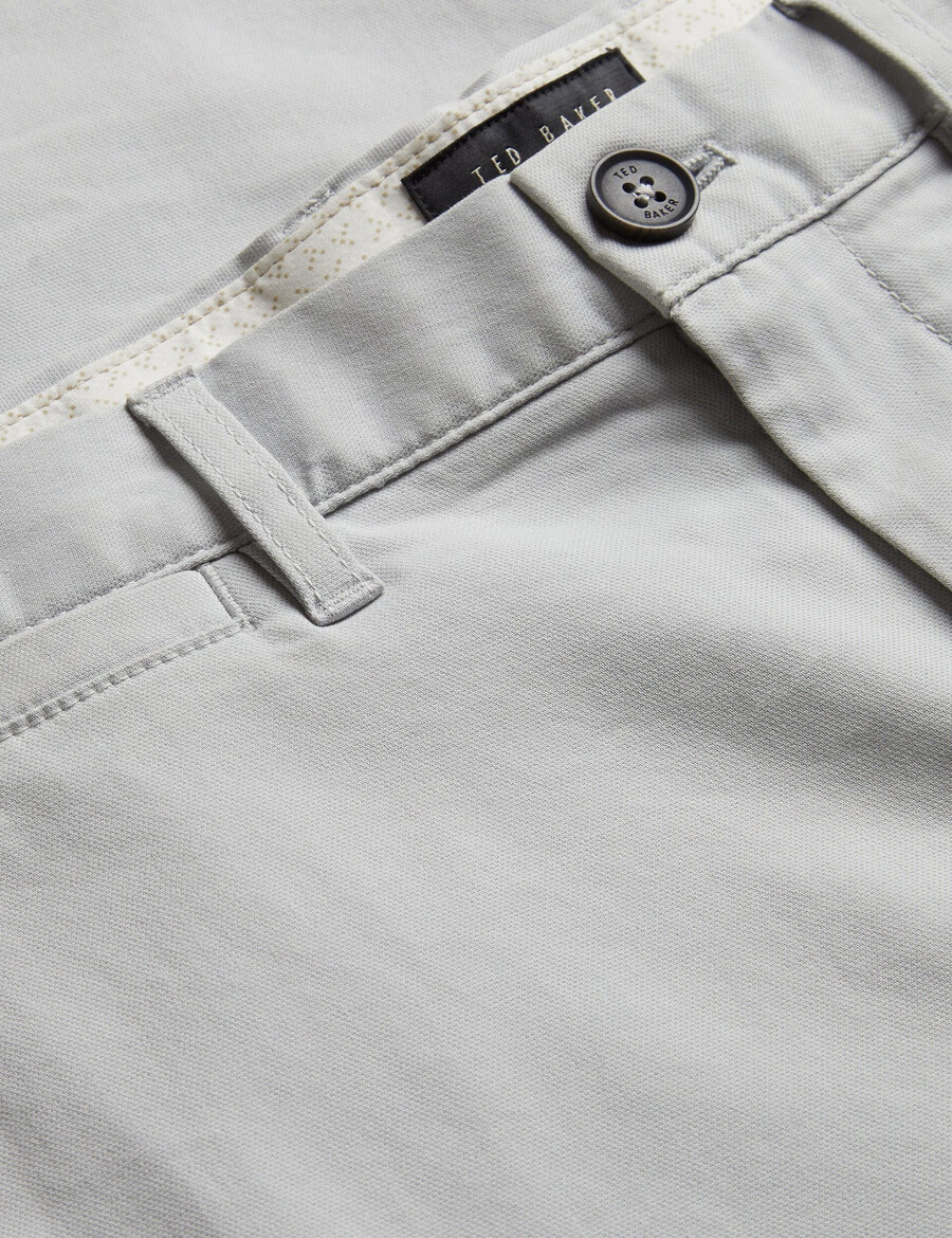 haybrn - teksturerede chino bukser med regular fit