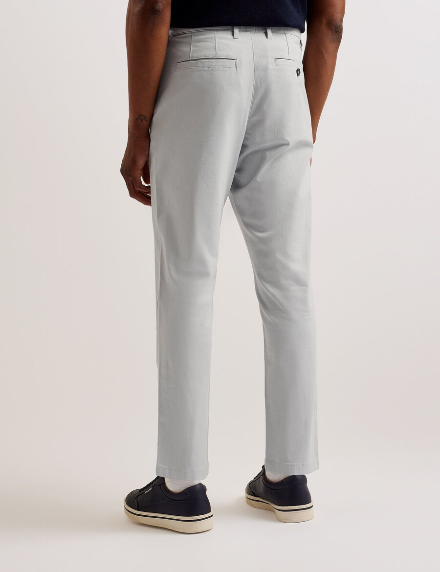haybrn - teksturerede chino bukser med regular fit