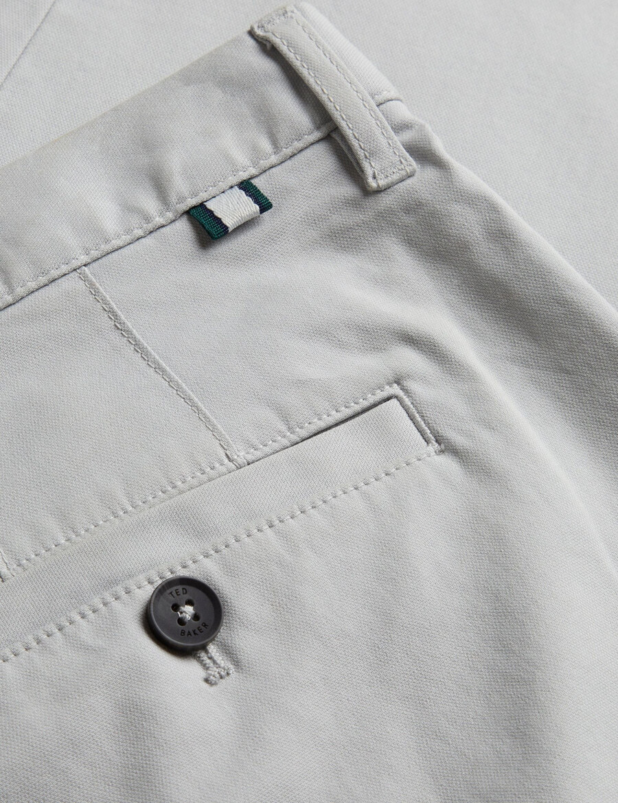 haybrn - teksturerede chino bukser med regular fit