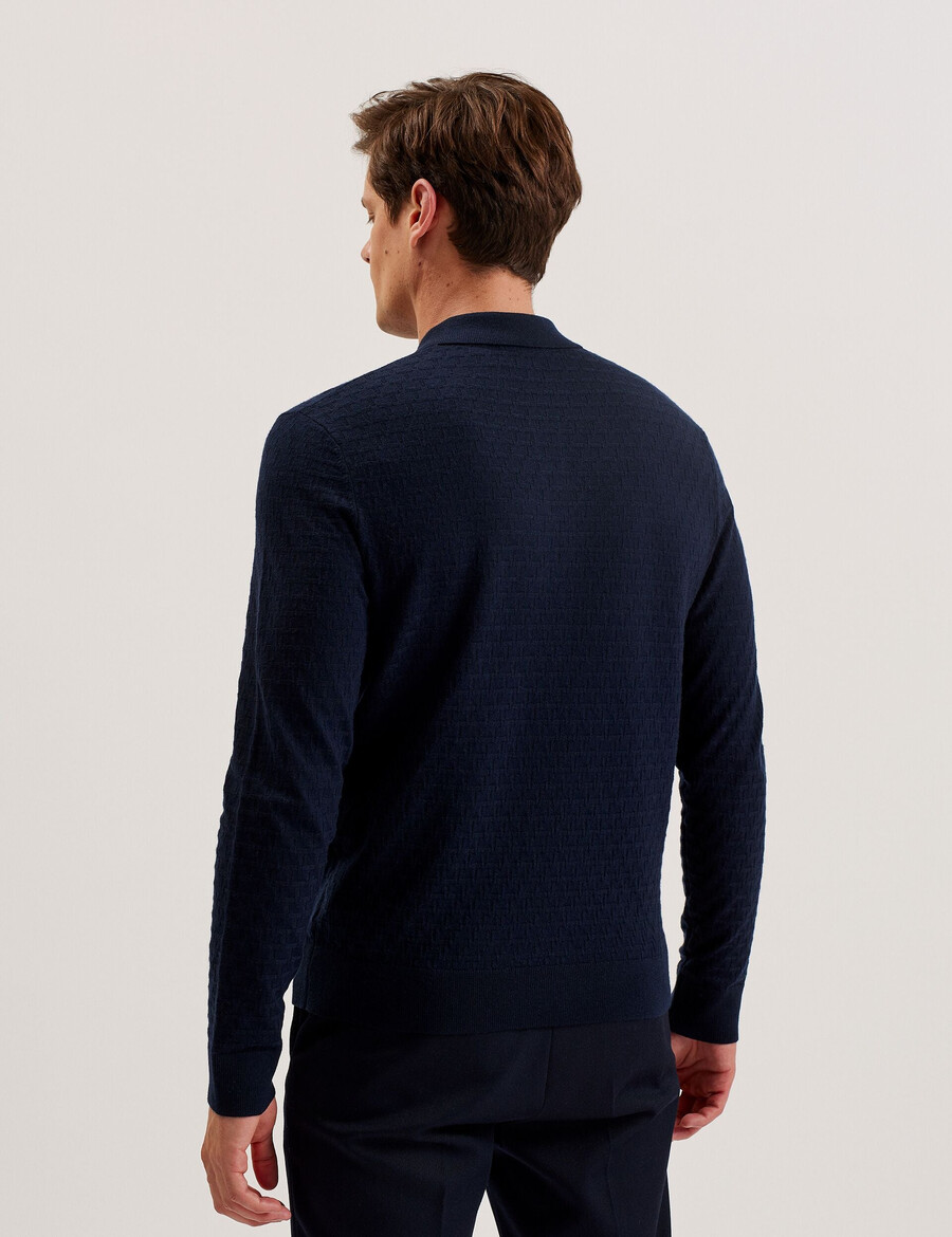 morar - t-shirt med lange ærmer i strik