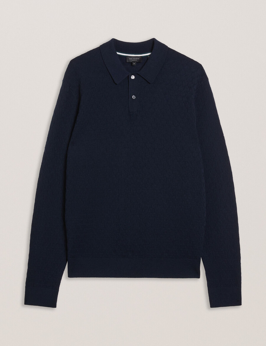 morar - t-shirt med lange ærmer i strik