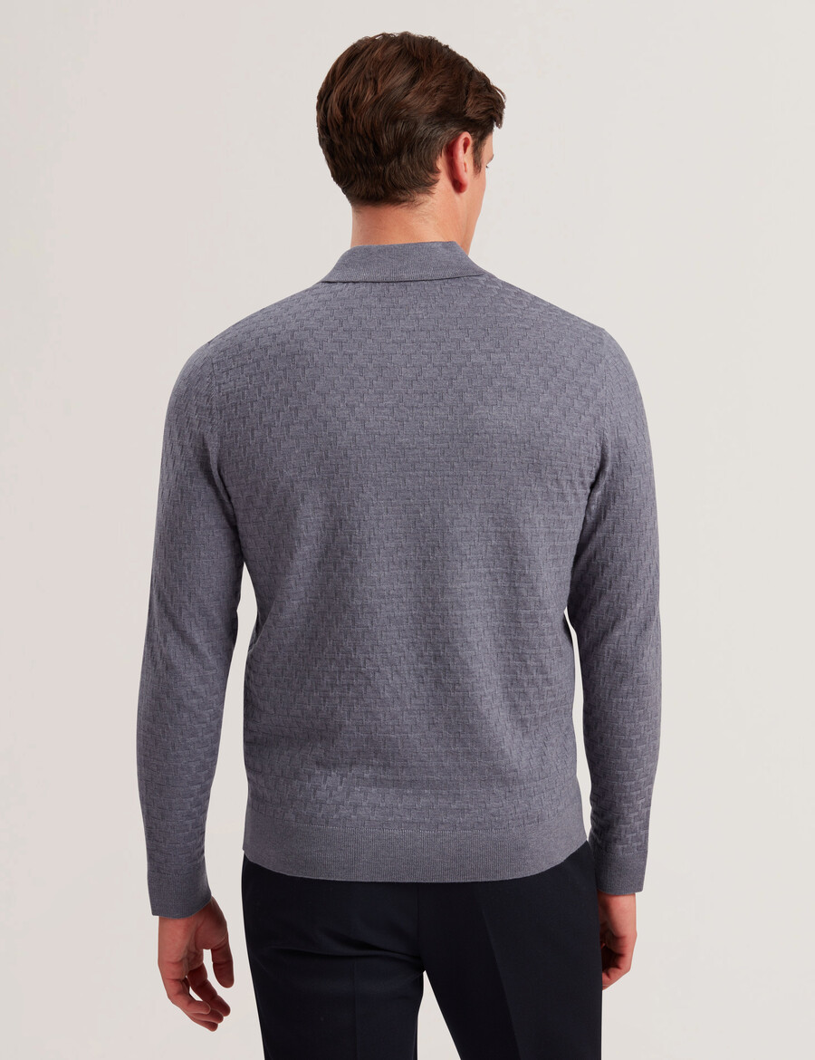 morar - t-shirt med lange ærmer i strik