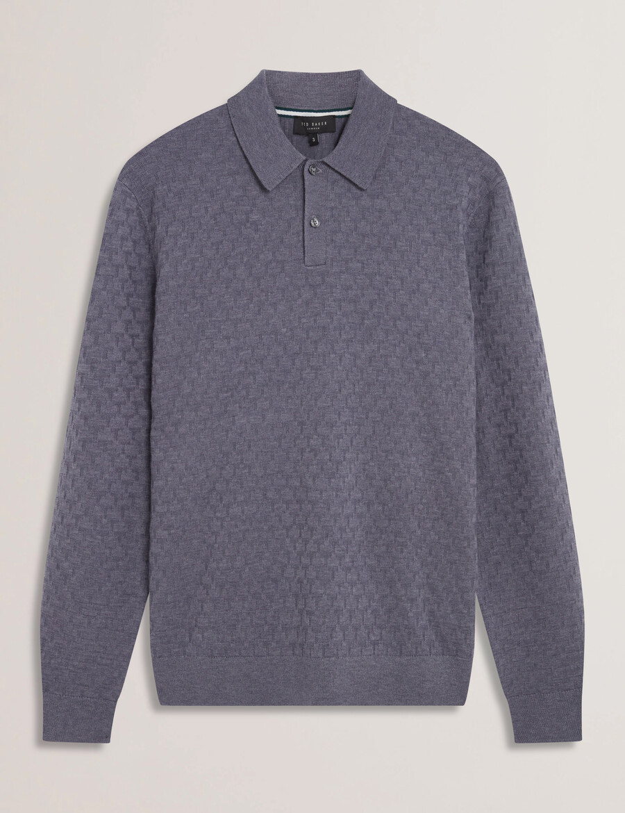 morar - t-shirt med lange ærmer i strik