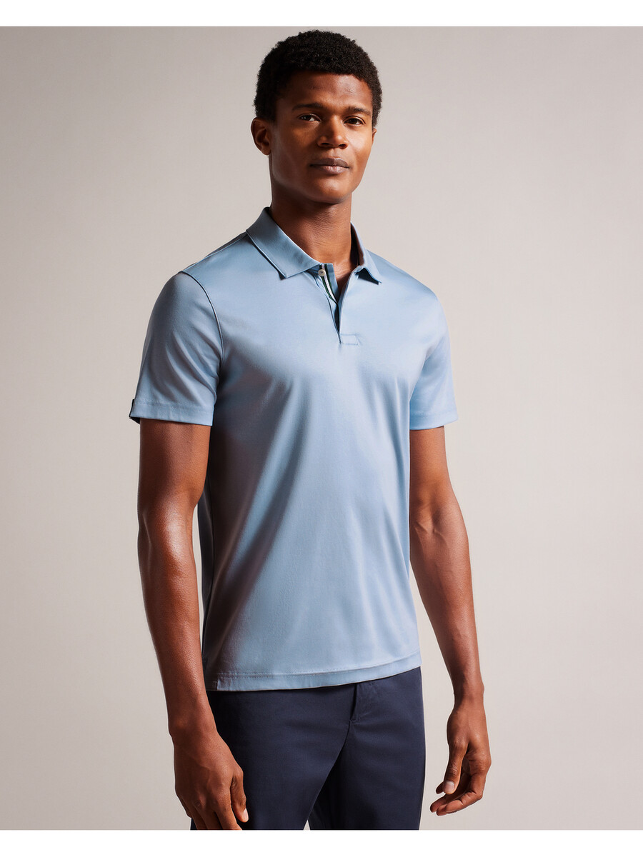 zeiter - slim fit poloshirt i ren bomuld