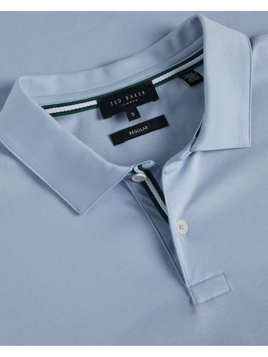zeiter - slim fit poloshirt i ren bomuld