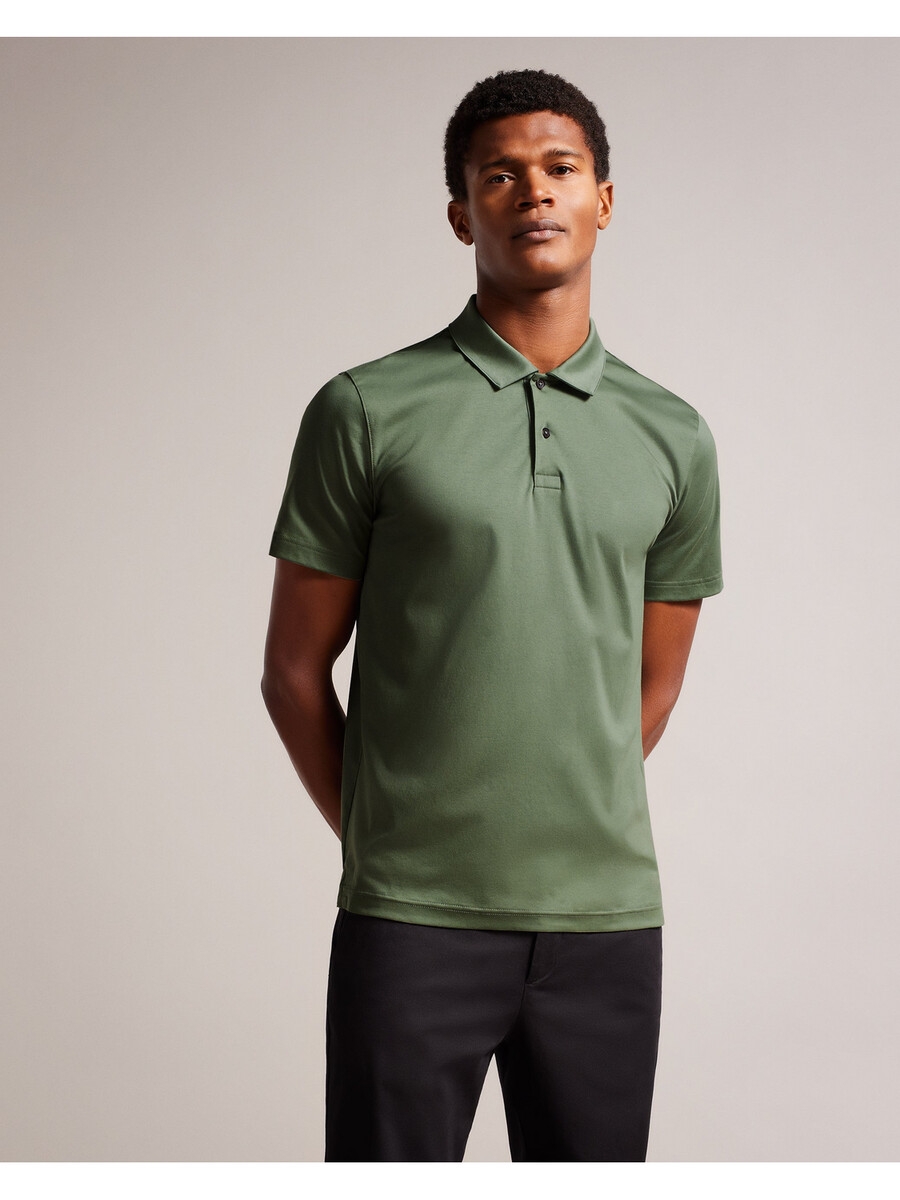 zeiter - slim fit poloshirt i ren bomuld