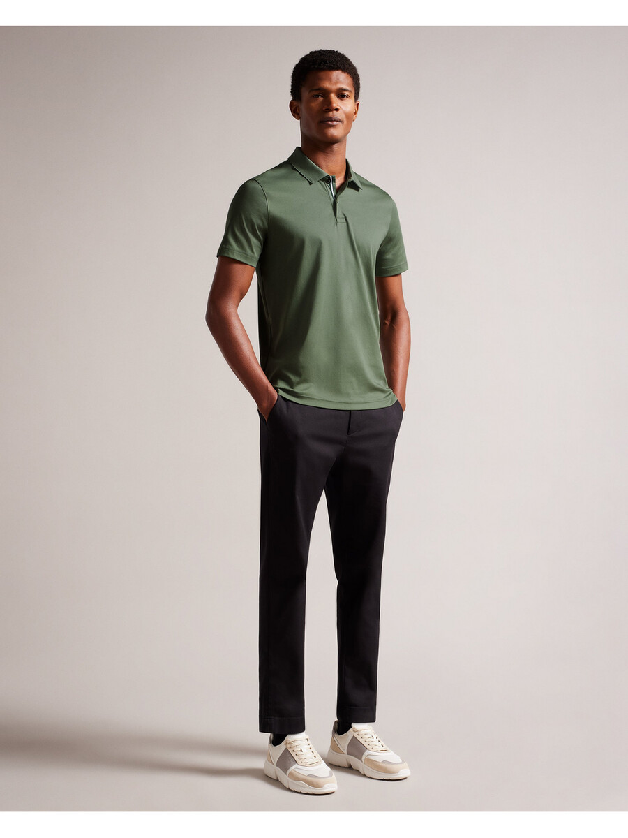 zeiter - slim fit poloshirt i ren bomuld
