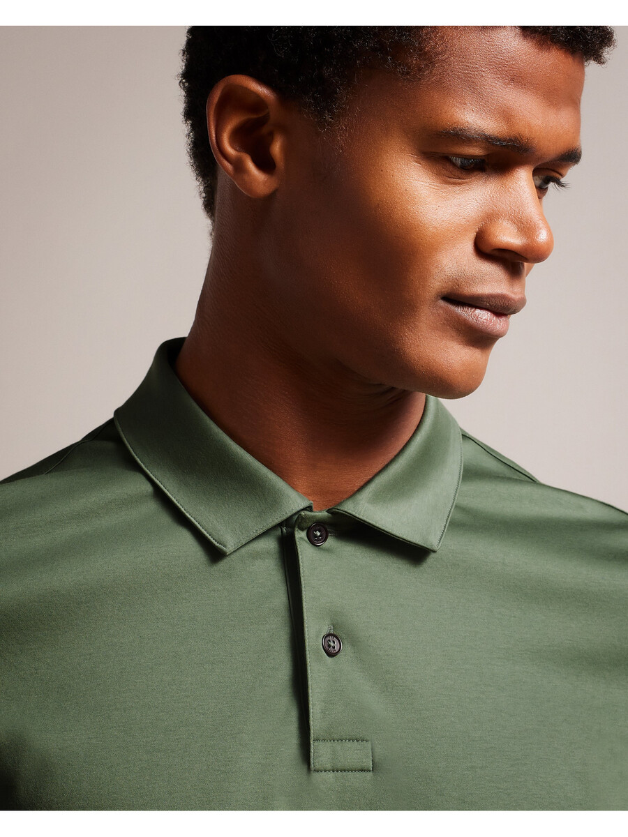 zeiter - slim fit poloshirt i ren bomuld