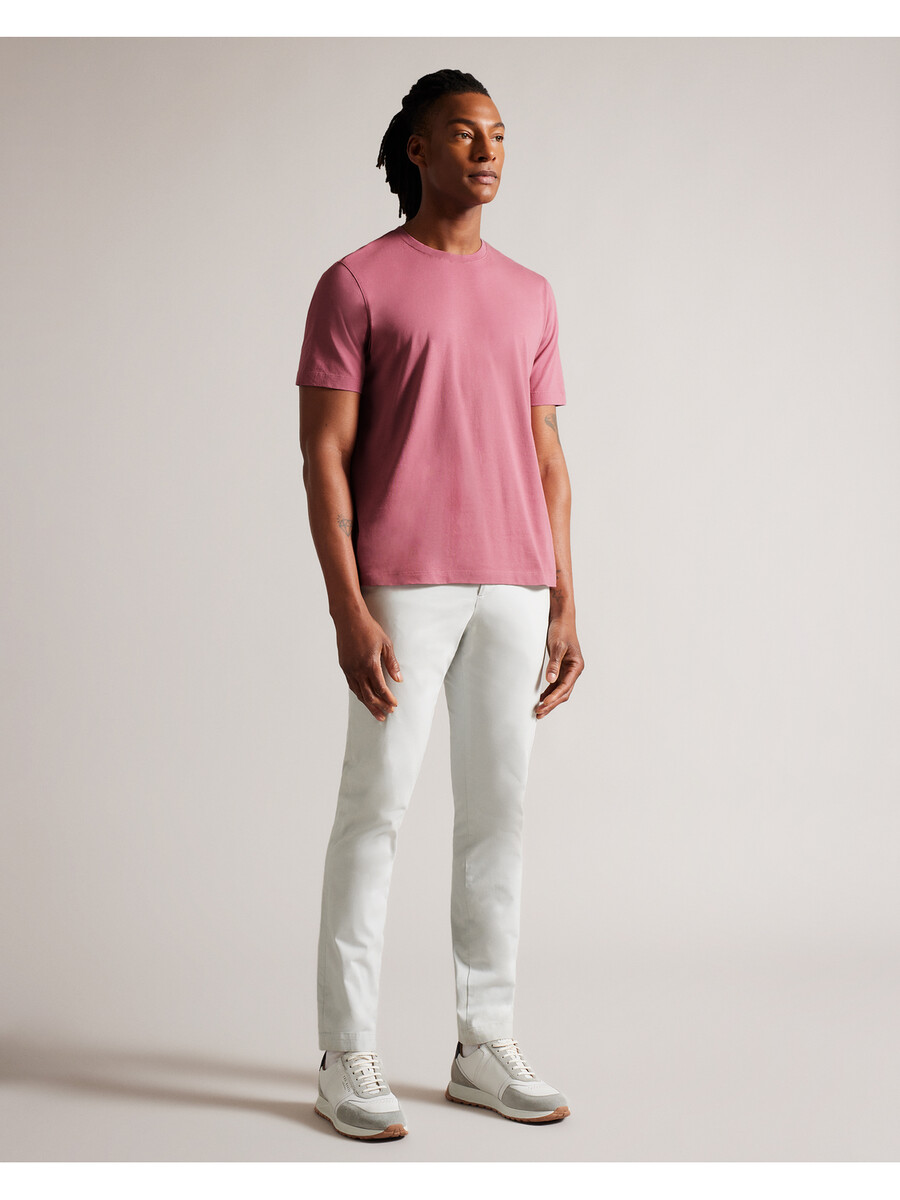 tywinn - klassisk bomulds-t-shirt med rund hals