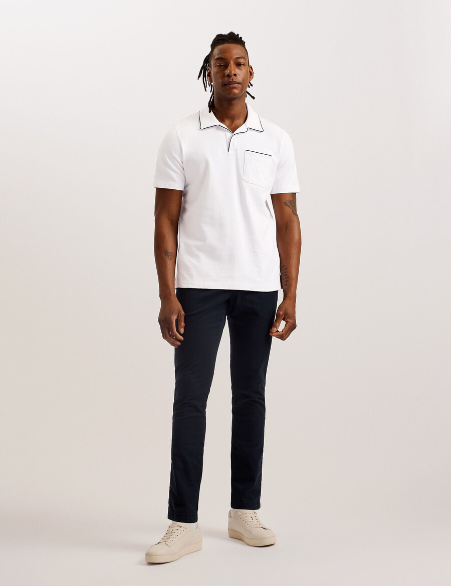 paisel - ss regular Åben krave polo