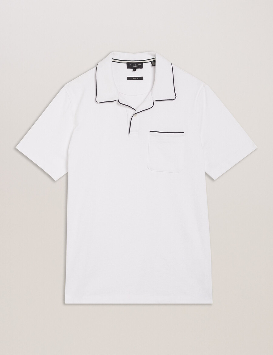 paisel - ss regular Åben krave polo