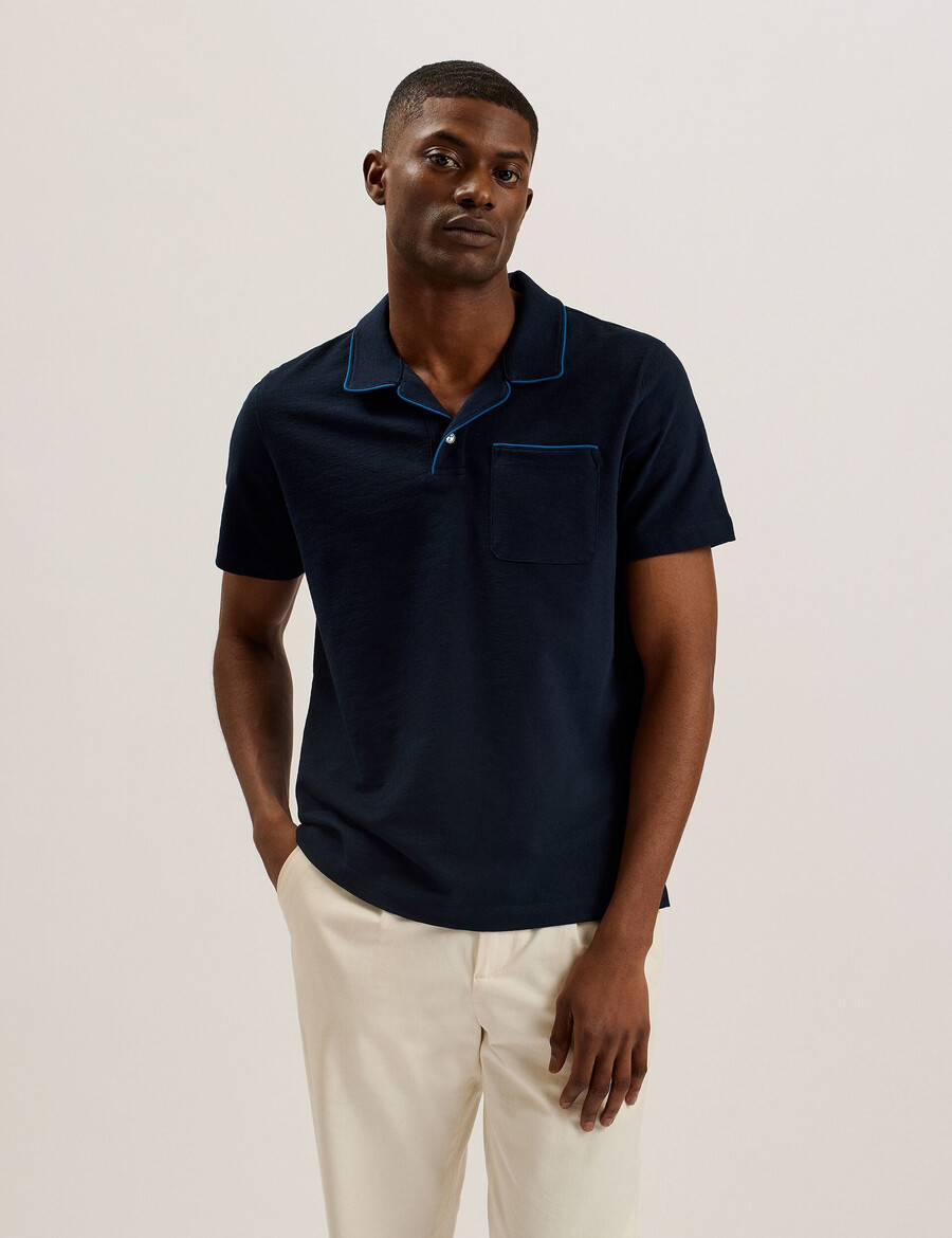 paisel - ss regular Åben krave polo
