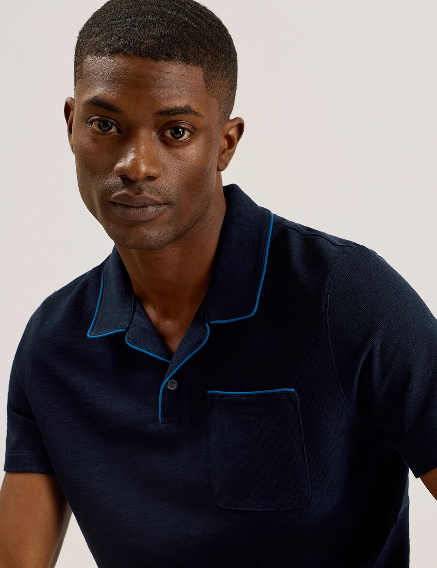 paisel - ss regular Åben krave polo
