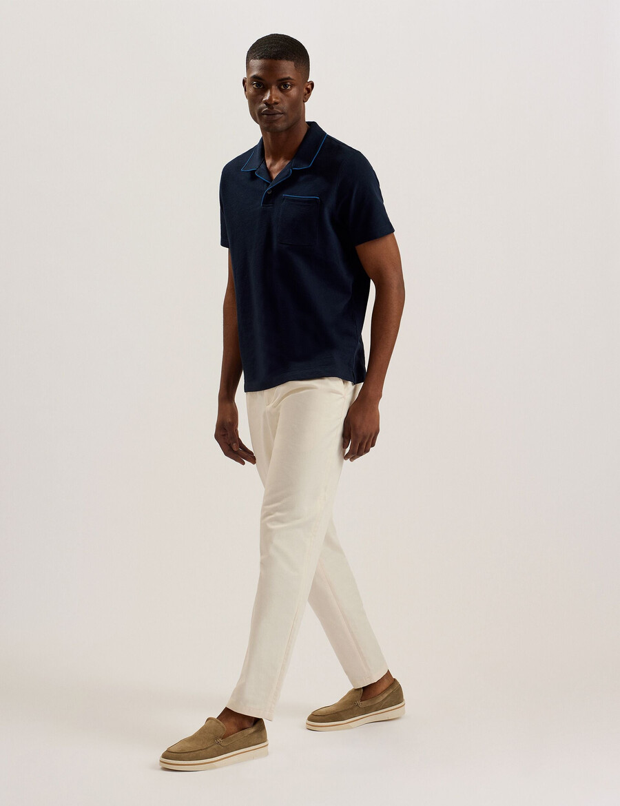 paisel - ss regular Åben krave polo