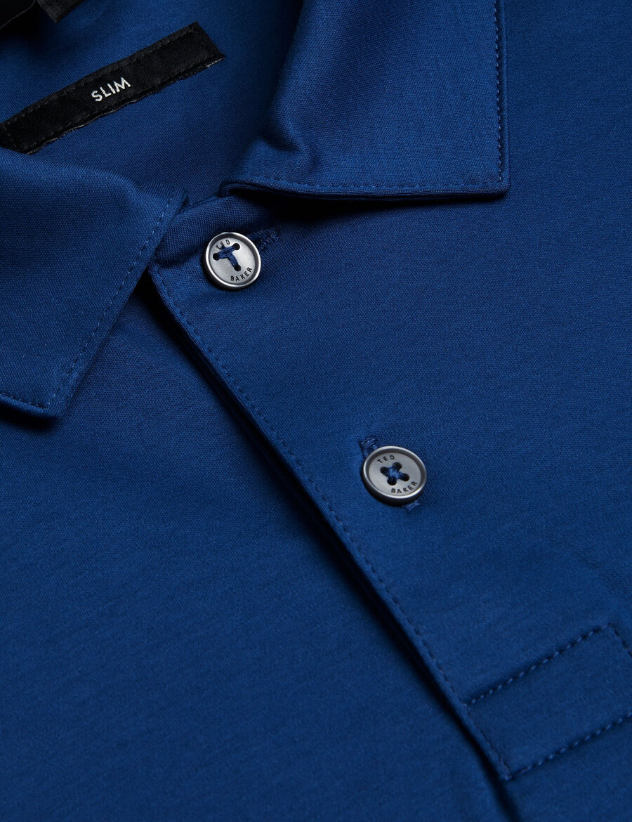 zeiter - slim fit poloshirt i ren bomuld