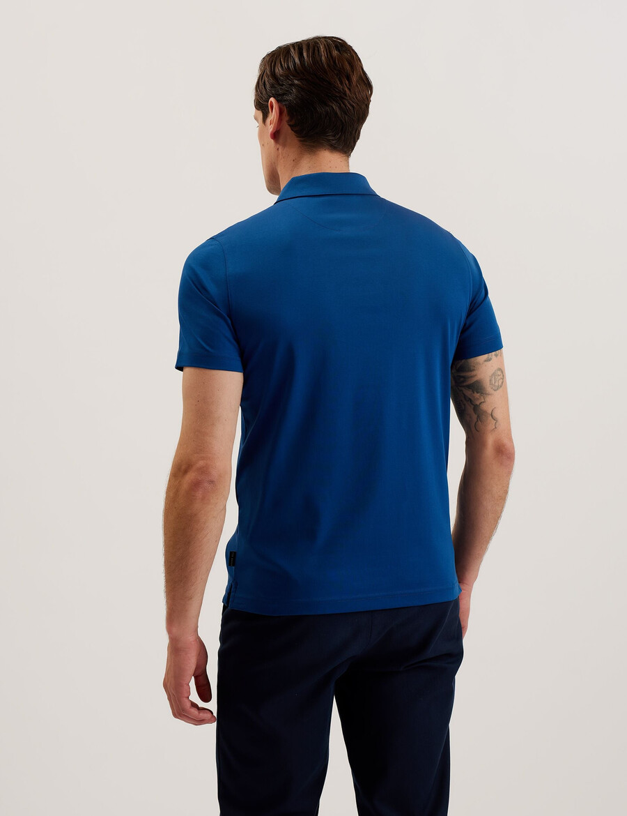 zeiter - slim fit poloshirt i ren bomuld