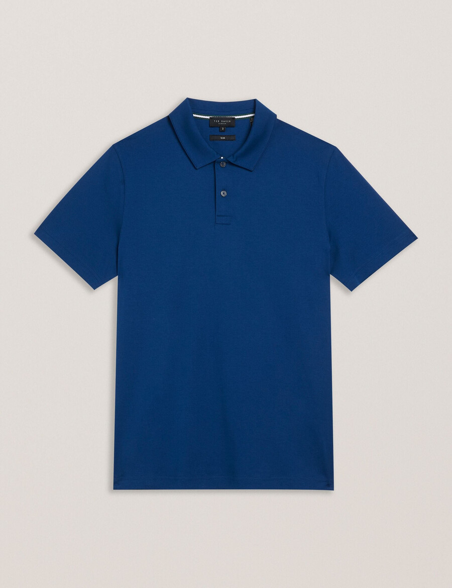 zeiter - slim fit poloshirt i ren bomuld