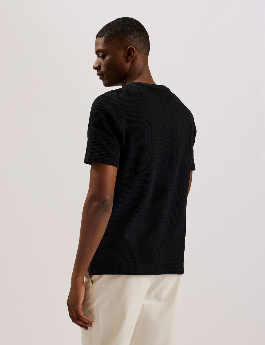 curlys - ss regular tekstureret t-shirt