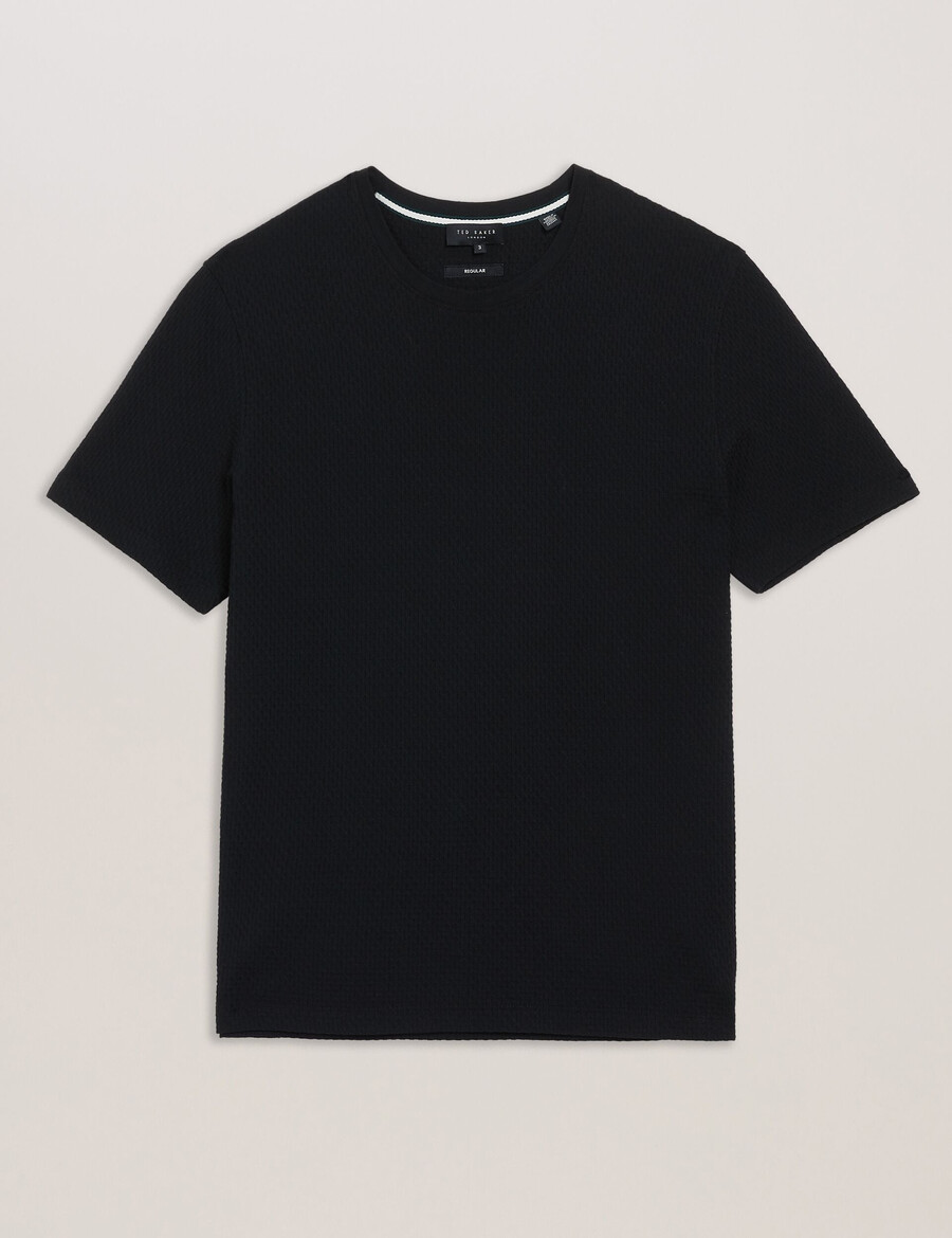 curlys - ss regular tekstureret t-shirt