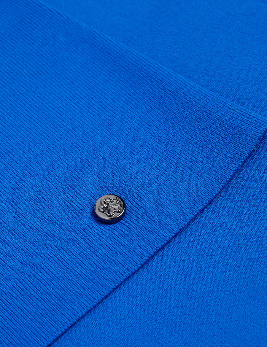 josiiy - Ærmeløs striktop med v-hals og slim fit